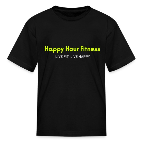 HHF_logotypeandtag - Kids' T-Shirt