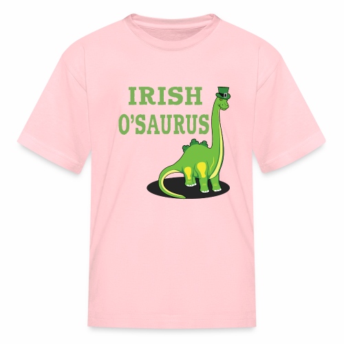 St Patrick's Day Irish Dinosaur St Paddys Shamrock - Kids' T-Shirt