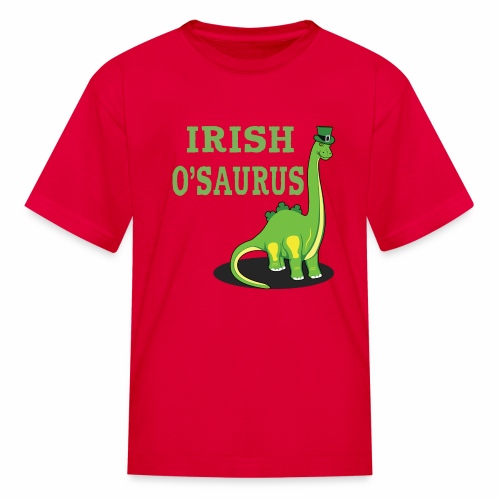 St Patrick's Day Irish Dinosaur St Paddys Shamrock - Kids' T-Shirt