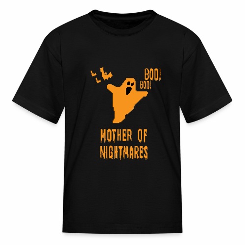 Mother of Nightmares Spooky Scary Pixel Ghost Bat. - Kids' T-Shirt
