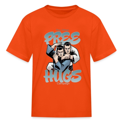 Judo shirt Jiu Jitsu shirt Free Hugs - Kids' T-Shirt