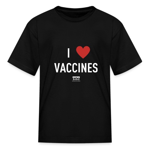 I heart vaccines Immunize Colorado Logo 1 - Kids' T-Shirt