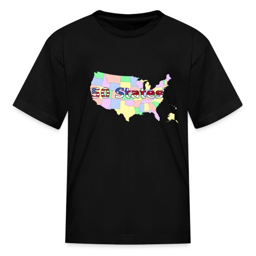 50 states - Kids' T-Shirt