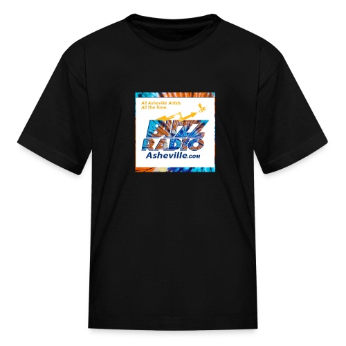 Buzz Radio Asheville - Show Your Support! - Kids' T-Shirt