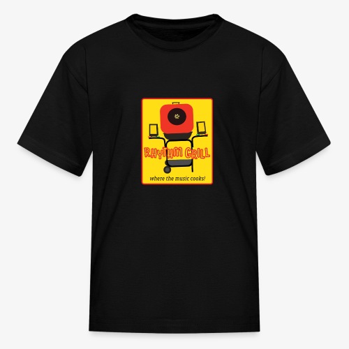 Rhythm Grill patch logo - Kids' T-Shirt