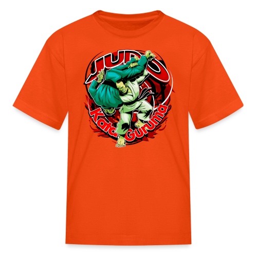 Judo Shirt - Kata Guruma - Kids' T-Shirt