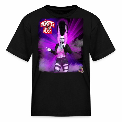Monster Mosh Bride Of Frankie Singer Punk Variant - Kids' T-Shirt