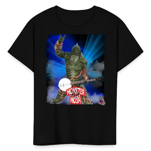 Monster Mosh Creature Banjo Player - Kids' T-Shirt