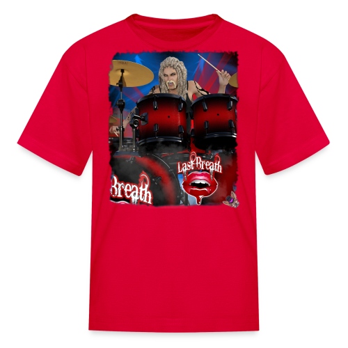 Last Breath: Vampire Drummer Briar Bathory - Kids' T-Shirt