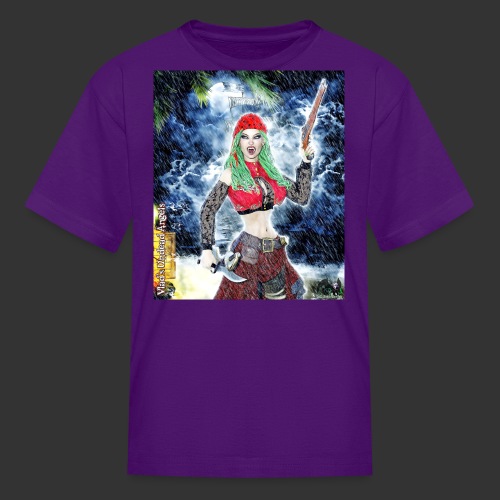 Undead Angel Vampire Pirate Jada F002 - Kids' T-Shirt