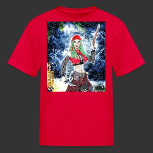 Undead Angel Vampire Pirate Jada F002 - Kids' T-Shirt