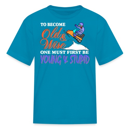 To Become Old & Wise - Kids' T-Shirt