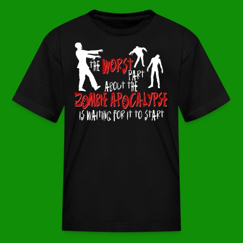 Worst Park of the Zombie Apocalypse - Kids' T-Shirt
