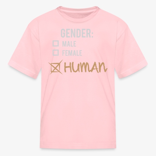Gender: Human! - Kids' T-Shirt