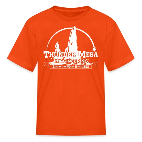 Exclusive! Thunder Mesa Imagineering Logo - Kids' T-Shirt