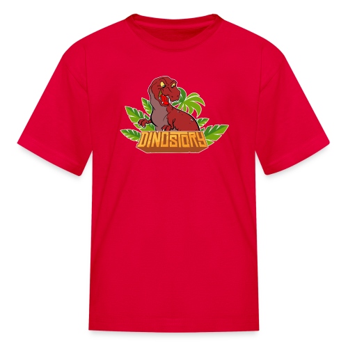 T-Rex from Dinostory - Kids' T-Shirt