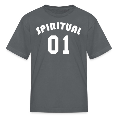 Spiritual 01 - Team Design (White Letters) - Kids' T-Shirt
