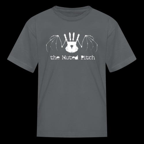 Death Bat BW White png - Kids' T-Shirt