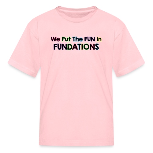 fundations png - Kids' T-Shirt