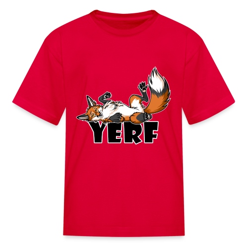 Lazy YERF FOX / FOXES - Kids' T-Shirt