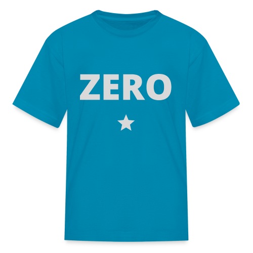ZERO STAR (light grey) - Kids' T-Shirt