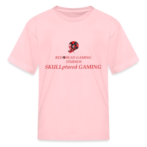REDHEADGAMING SKULLPTURED GAMING - Kids' T-Shirt
