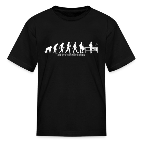 Evolution of Man to Marimba! - Kids' T-Shirt