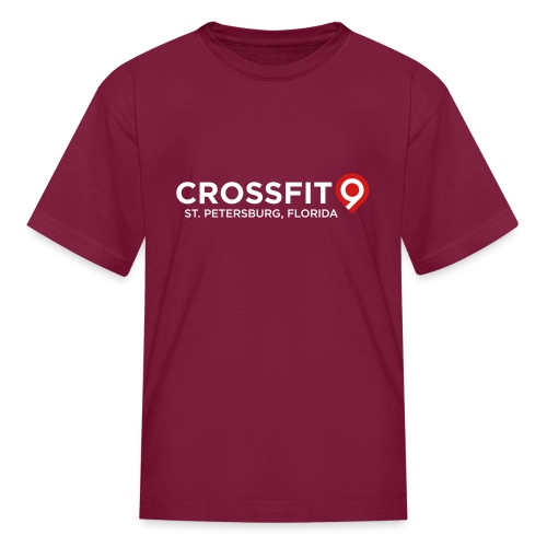 CrossFit9 Classic (White) - Kids' T-Shirt