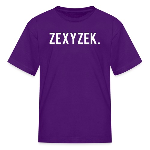 ZexyZekPeriod png - Kids' T-Shirt