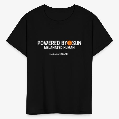 Powered by sun - Kids' T-Shirt