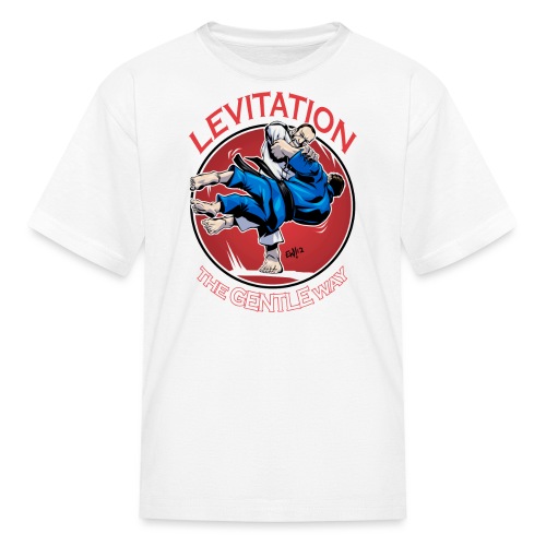 Judo Shirt - Levitation for dark shirt - Kids' T-Shirt