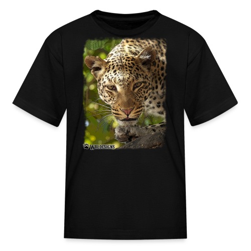 Leopard Stare - Kids' T-Shirt