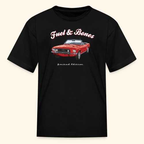 Mustang Vintage Car, Muscle Car, Gift for Men - Kids' T-Shirt