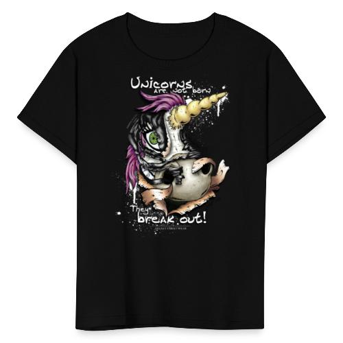 unicorn breakout - Kids' T-Shirt