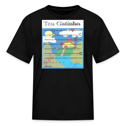 TEU GATINHO - Kids' T-Shirt
