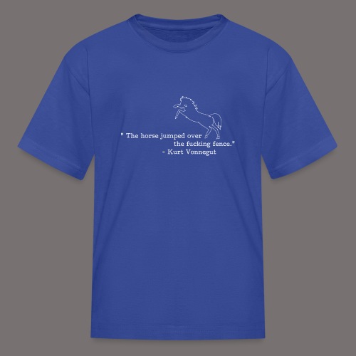 Kurt Vonnegut Sports Journalist - Kids' T-Shirt