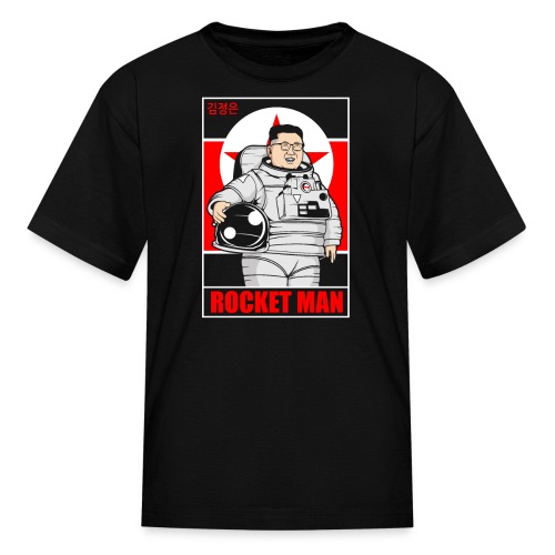 Rocket Man Astronaut Kim - Kids' T-Shirt