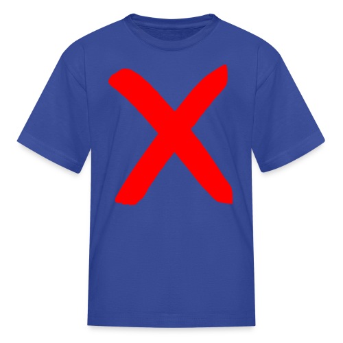 X, Big Red X - Kids' T-Shirt