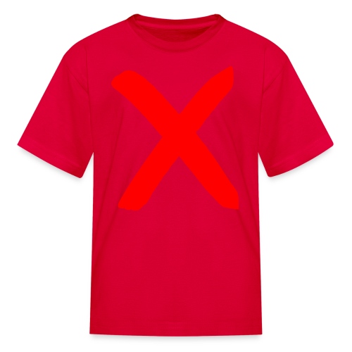X, Big Red X - Kids' T-Shirt