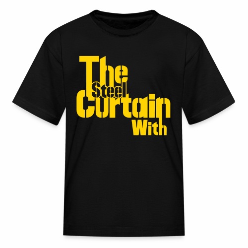 The Steel Curtain (back) - Kids' T-Shirt