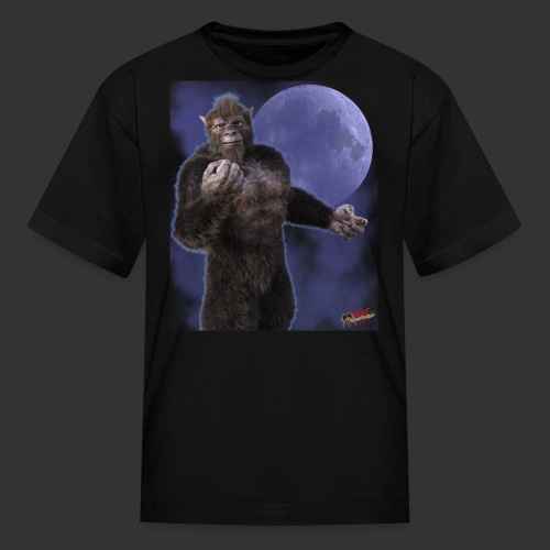 Undead Angels By Moonlight: Wolf Beast - Kids' T-Shirt