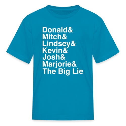 The Big Lie Name Stack - Kids' T-Shirt