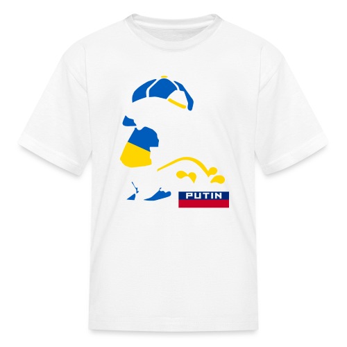 Ukraine Piss On Putin - Kids' T-Shirt