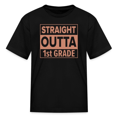 straightoutta 1st - Kids' T-Shirt