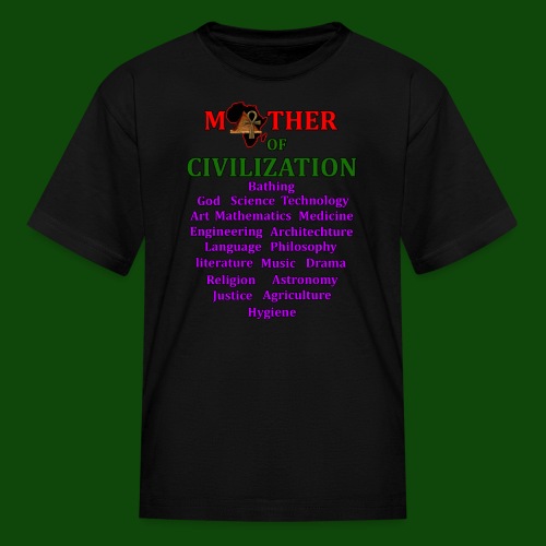 Africa mother of civilization - Kids' T-Shirt