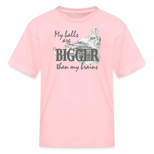 Bigger Brains - Kids' T-Shirt