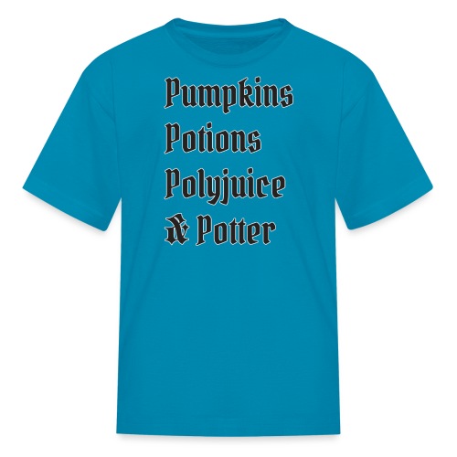 Pumpkins Potions Polyjuice & Potter - Kids' T-Shirt