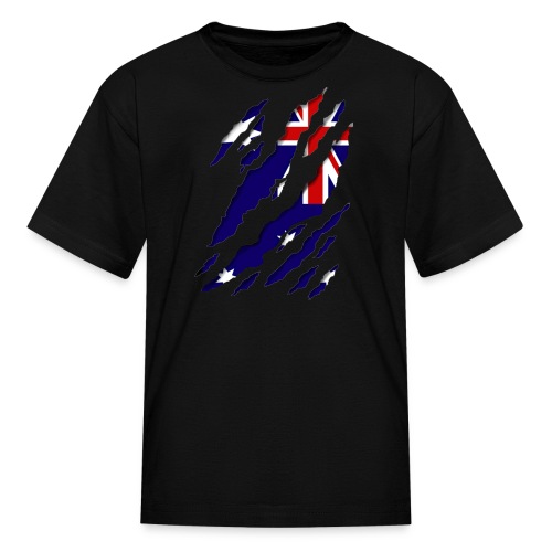 Aussie on the inside - Kids' T-Shirt