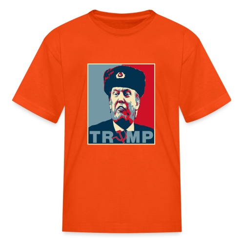 Trump Russian Poster tee - Kids' T-Shirt