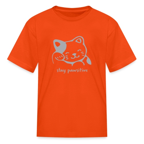 Stay Pawsitive - Kids' T-Shirt